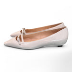 Ballerina cintino pelle sasso flat Les Autres<BR/> 
