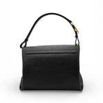 Postino Cecile pelle nera Gianni Chiarini<BR/> 