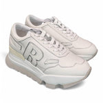 Sneaker donna Rucoline bianca argento 