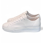 Sneaker uomo RAW CUT TOTAL WHITE Crime taglio vivo bianco 
