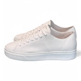 Sneaker uomo RAW CUT TOTAL WHITE Crime taglio vivo bianco 