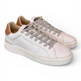 Sneaker pelle bianca cuoio XL Crime London 