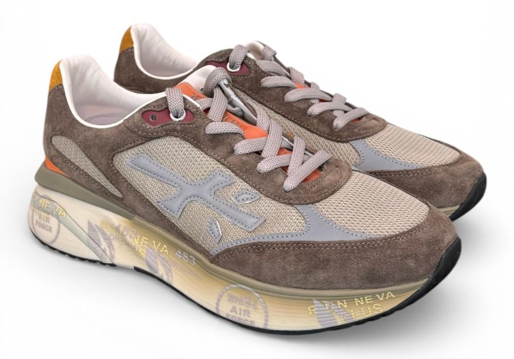 Sneaker uomo Moerun 7871 Premiata marrone 