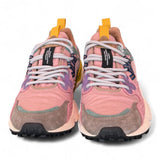 Sneaker donna Flower Mountain Yamano 3 2B22 grey cipria light pink 