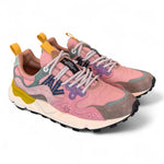 Sneaker donna Flower Mountain Yamano 3 2B22 grey cipria light pink 