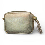 Borsina camera case pelle platino 