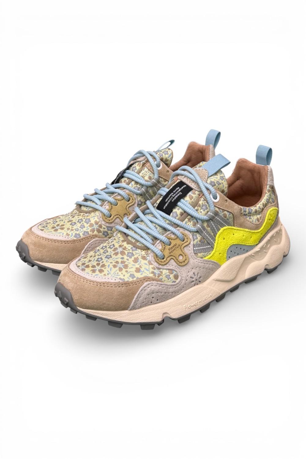 Sneaker donna Yamano 3 2E01 multi fiori Flower Mountain 
