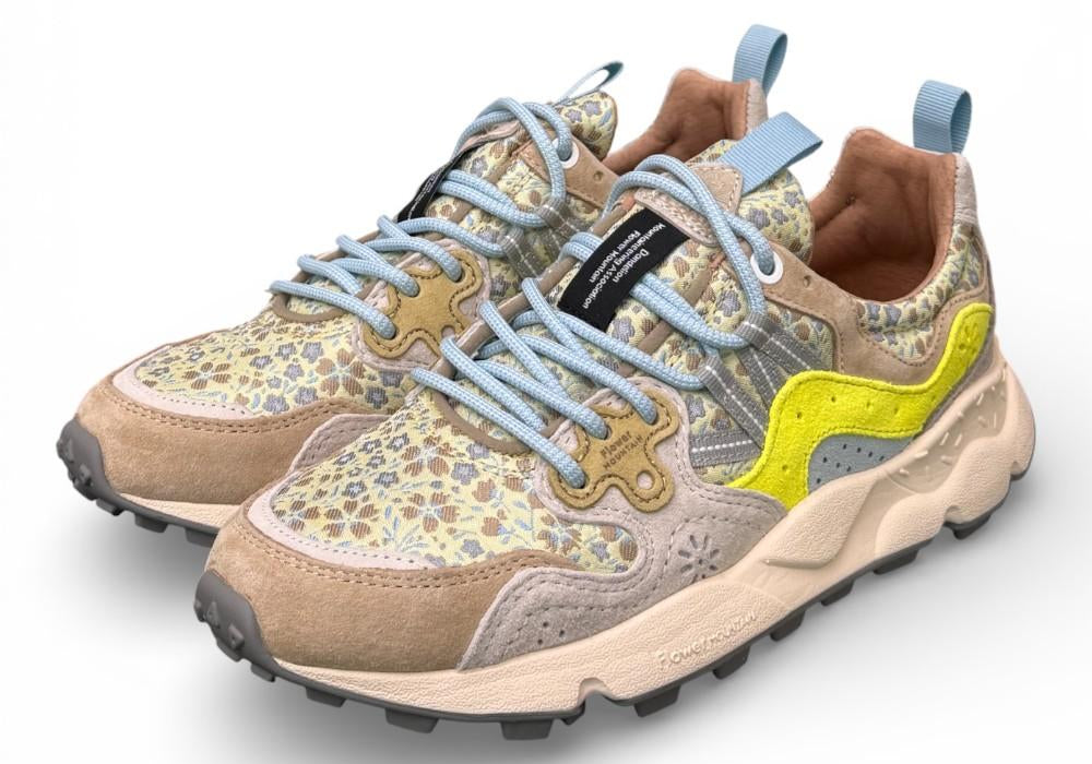 Sneaker donna Yamano 3 2E01 multi fiori Flower Mountain 
