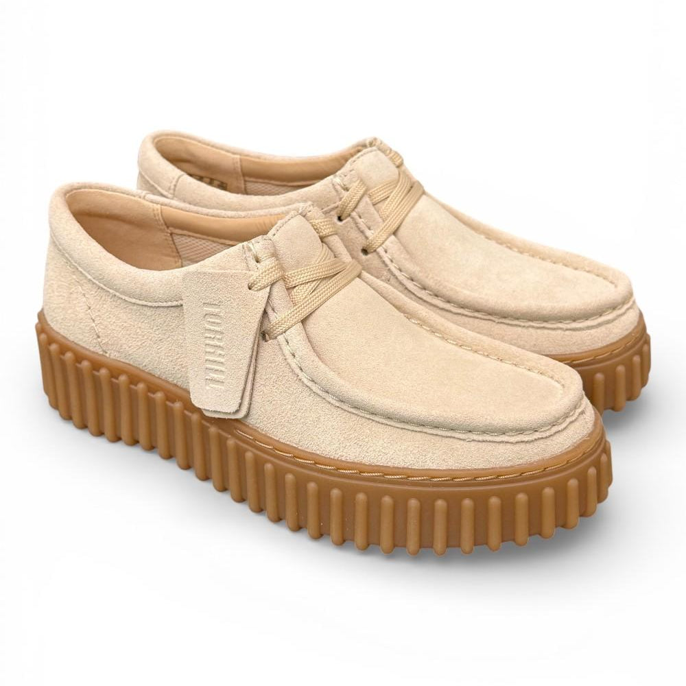 Scarpa donna Clarks Torhill Bee suede beige 