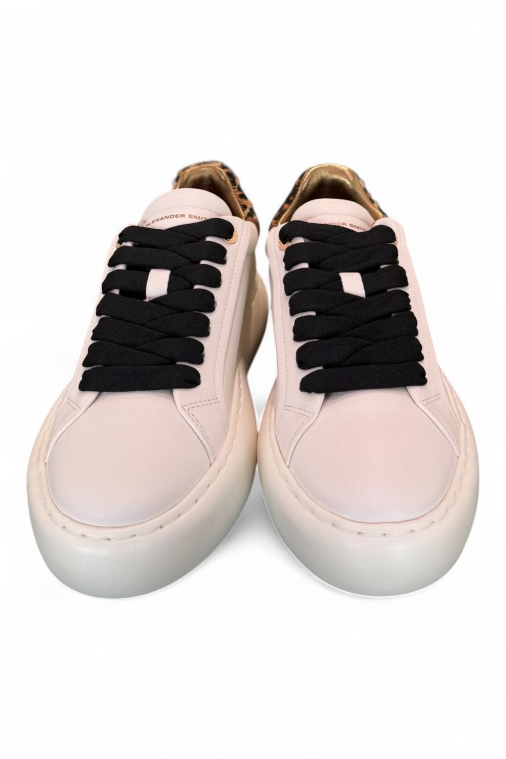 Sneaker donna Soho white leo Alexander Smith<BR/> 
