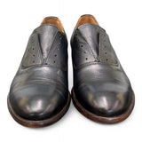 Scarpa uomo no-lace blu F.lli Rennella puntale 