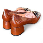 Mocassino borchie vernice cuoio Matteo Pitti 