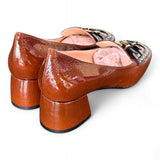 Mocassino borchie vernice cuoio Matteo Pitti 