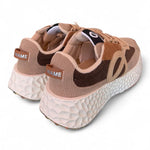 Sneaker donna Carter No Name velluto multicolor marrone 