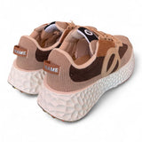 Sneaker donna Carter No Name velluto multicolor marrone 