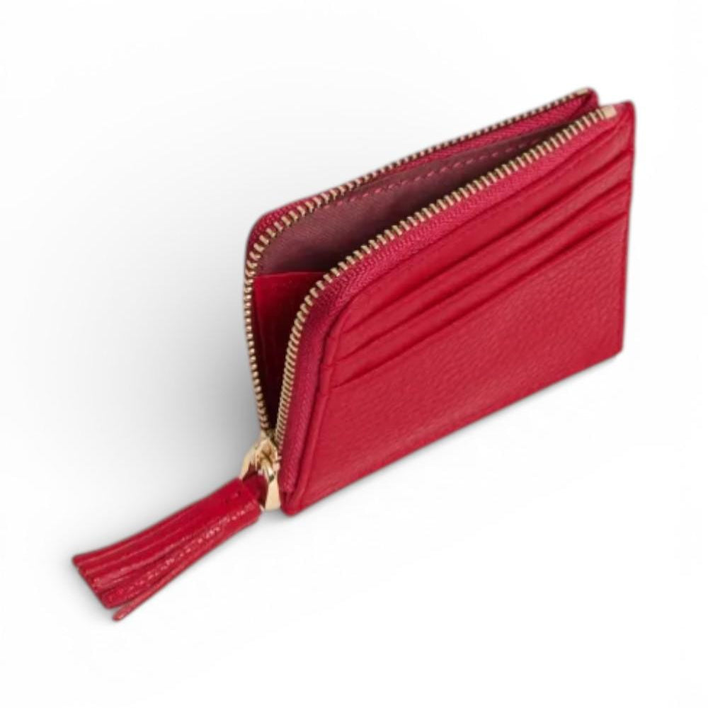 P.foglio p.carte piccolo Tassel Scarlet Coccinelle 