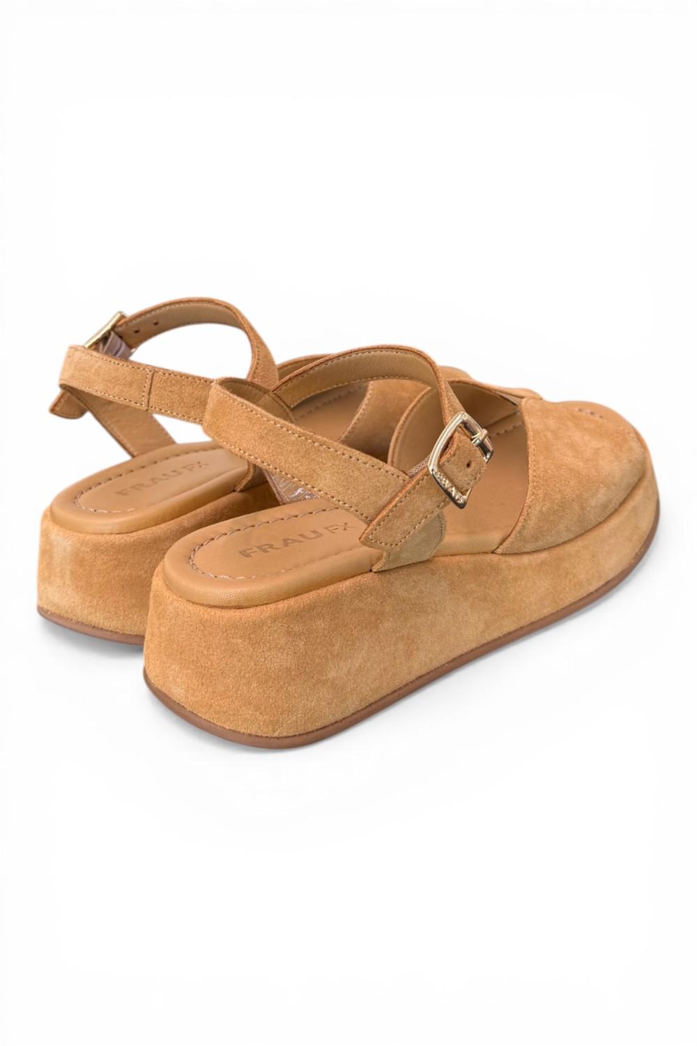 Sandalo fascia suede lion Z50 Frau 