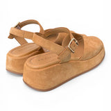 Sandalo fascia suede lion Z50 Frau 