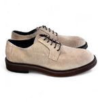 Scarpa allacciata suede beige F.lli Rennella 