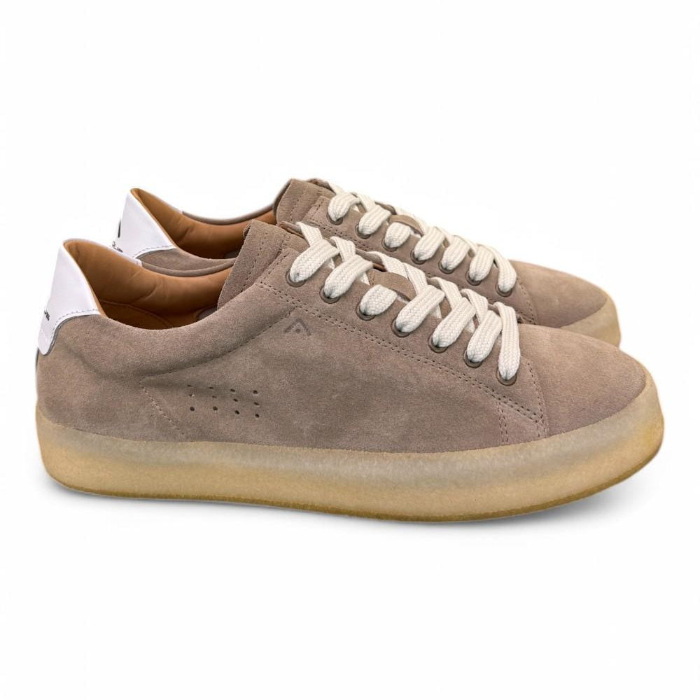 Sneaker camoscio taupe fondo para Ambitious<BR/> 