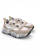 Sneaker donna Voile Blanche Club 105 bianca oro 1N03