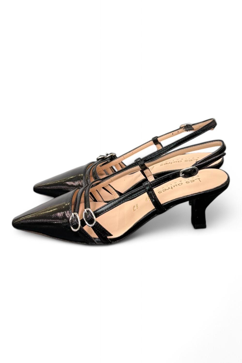 Slingback cinturini T50 nero Les Autres<BR/> 