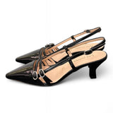 Slingback cinturini T50 nero Les Autres<BR/> 