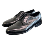 Allacciato liscio elegante nero Pawelks 