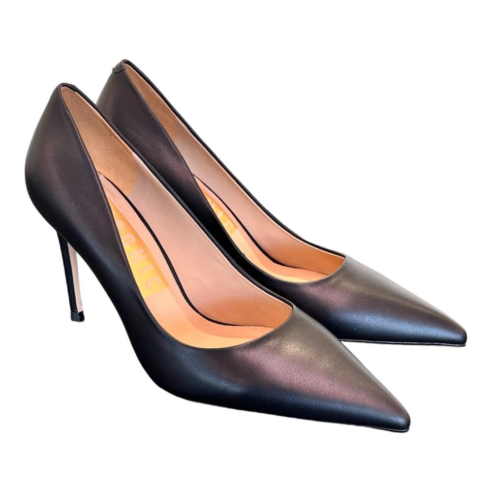 Decolté nappa nero tacco 90 CHICONIC<BR/> 