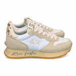 Sneaker donna SUN 68 ALLY vintage bianco panna 
