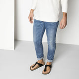 Ciabatta infradito Gizeh uomo nero Birkenstock 043691 