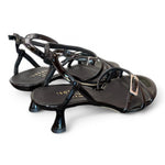 Sandalo mignon vernice nera T50 Isabelle Paris<BR/> 