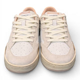 Sneaker bianca beige rosa basket Crime London 
