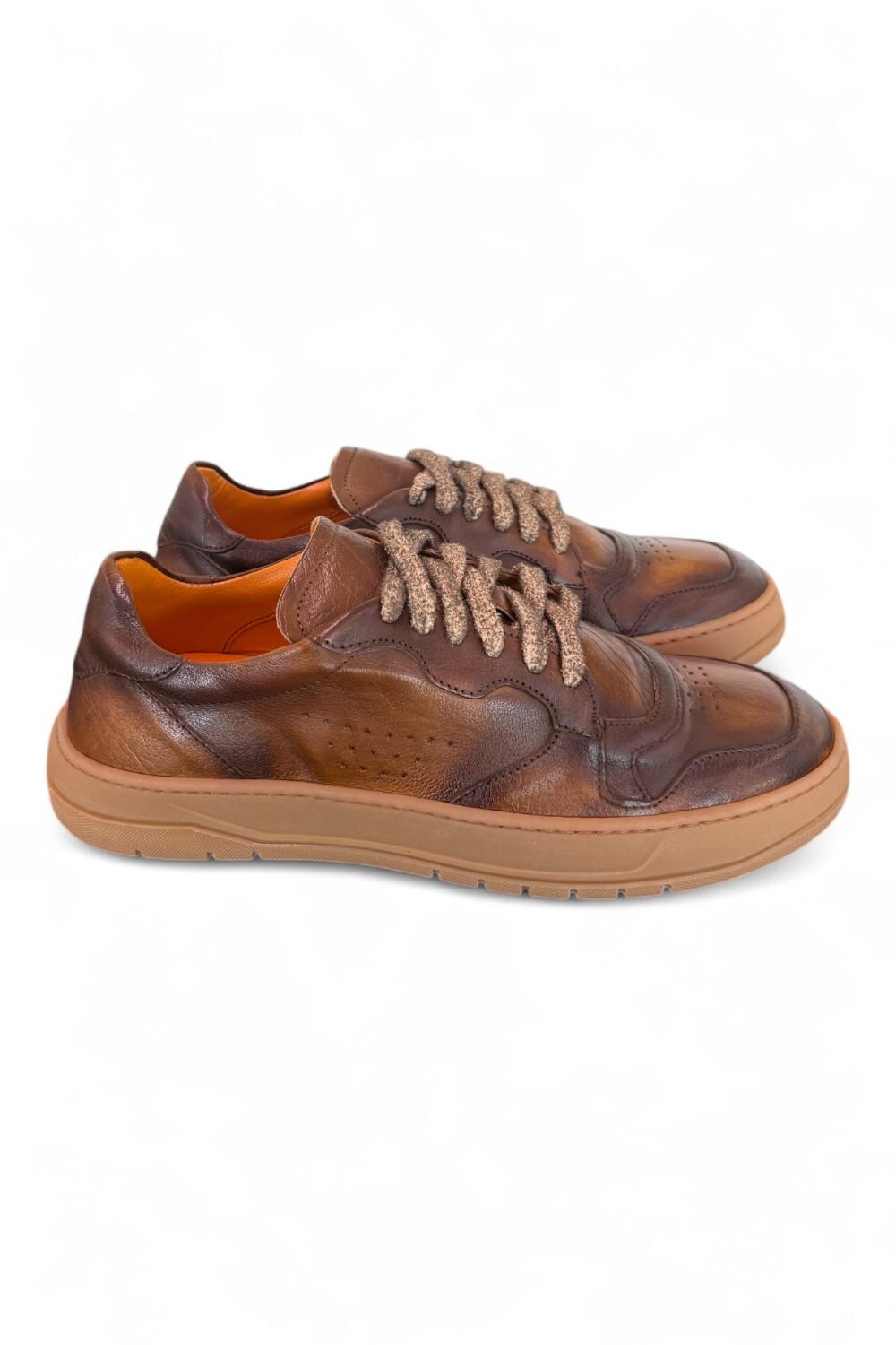 Sneaker pelle cuoio F.lli Rennella 