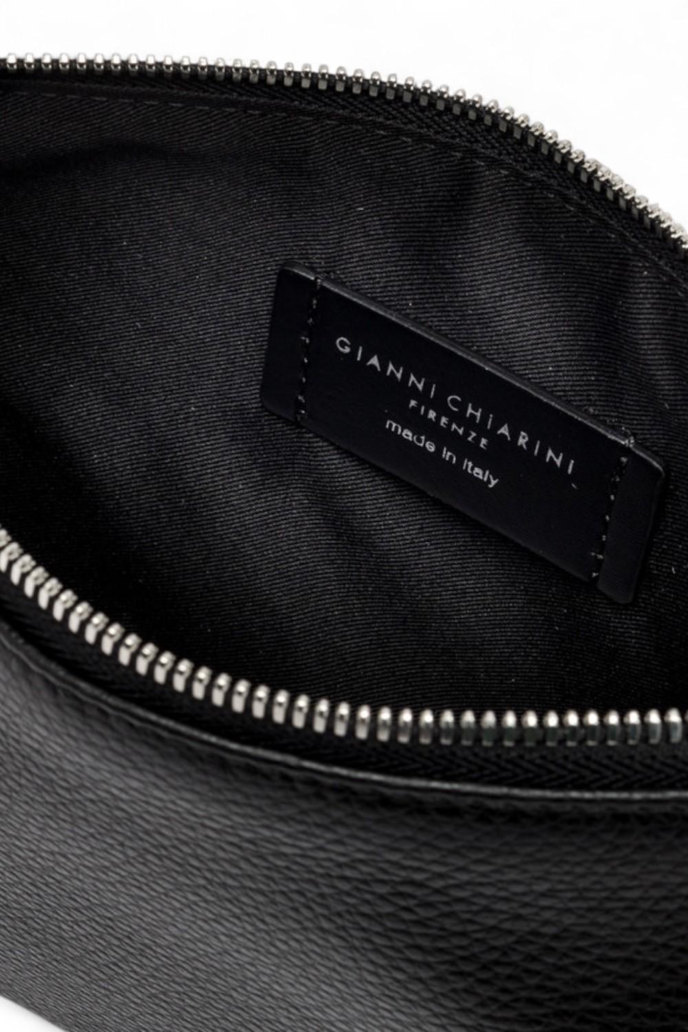 Pochette Hermy nera Gianni Chiarini<BR/> 