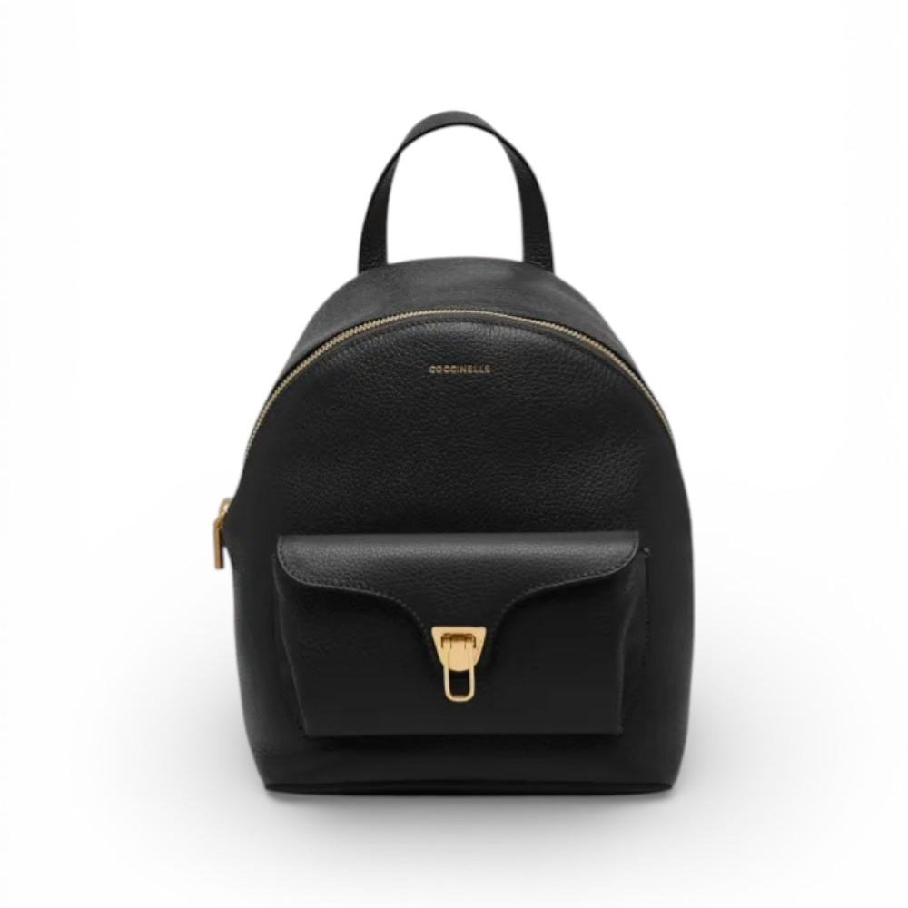 Zaino Beat Soft pelle nera Coccinelle 