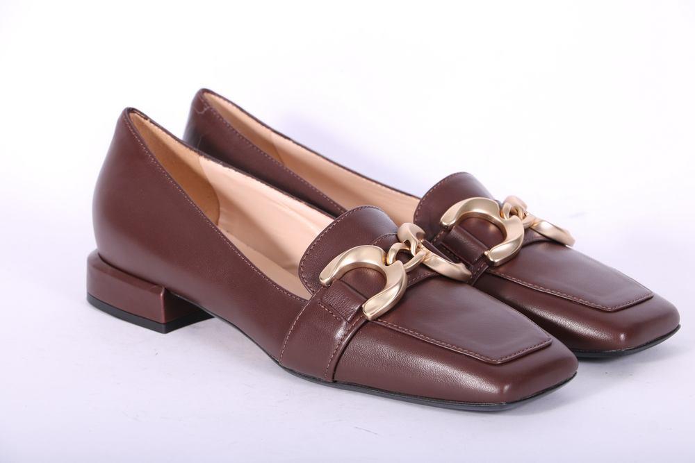 Mocassino accessorio testa di moro forma quadra Matteo Pitti<BR/> 