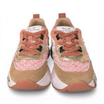 Sneaker donna Voile Blanche Club 105 bianco caramel rosa 2D28 