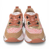 Sneaker donna Voile Blanche Club 105 bianco caramel rosa 2D28 