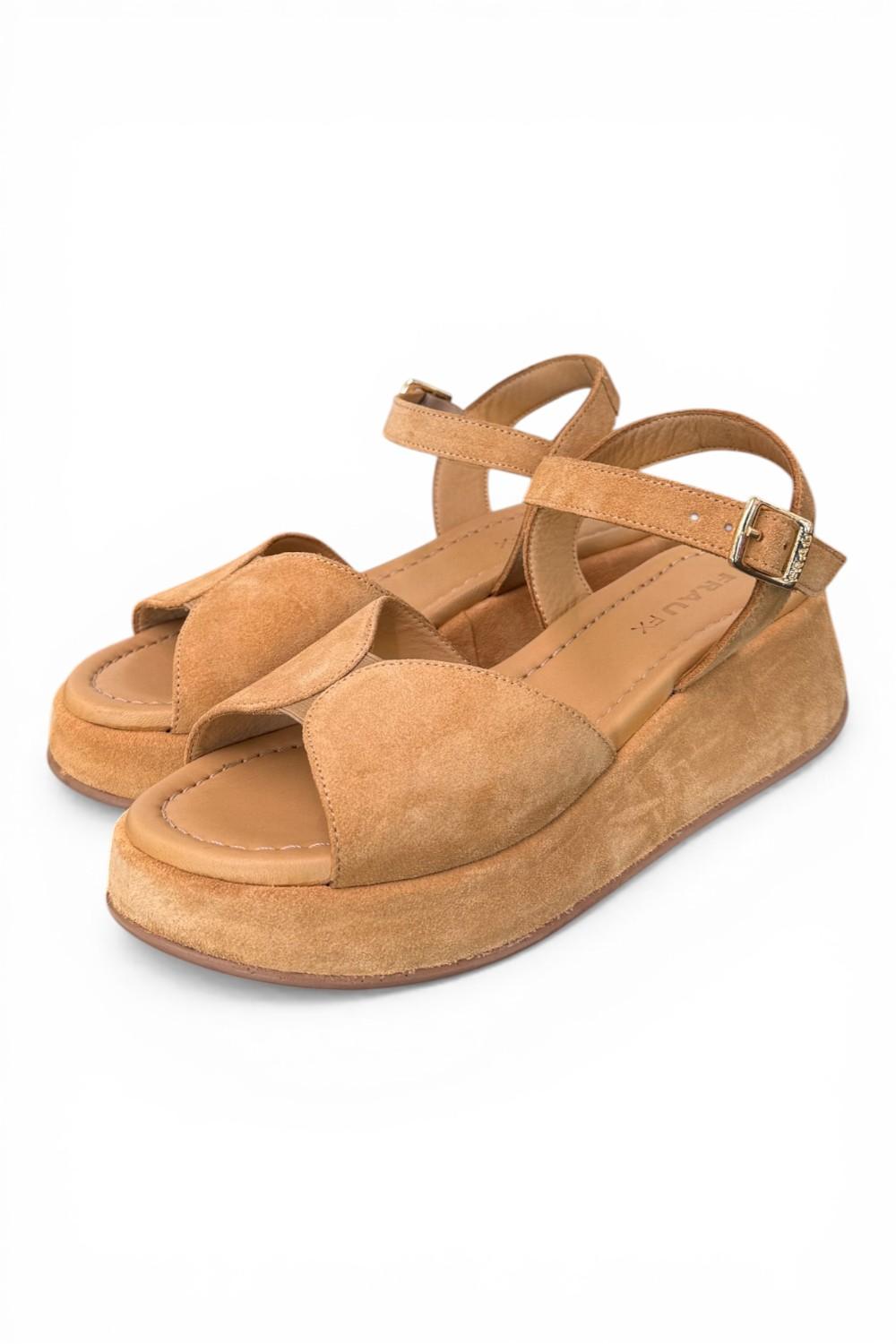 Sandalo fascia suede lion Z50 Frau 