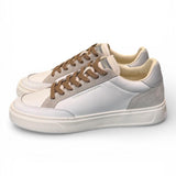 Sneaker eclipse vaschetta bianca beige Crime London 