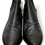 Tronchetto zip asimmetrico nappa nera AS98<BR/> 