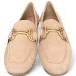 Mocassino accessorio suede beige Francesco B.<BR/> 