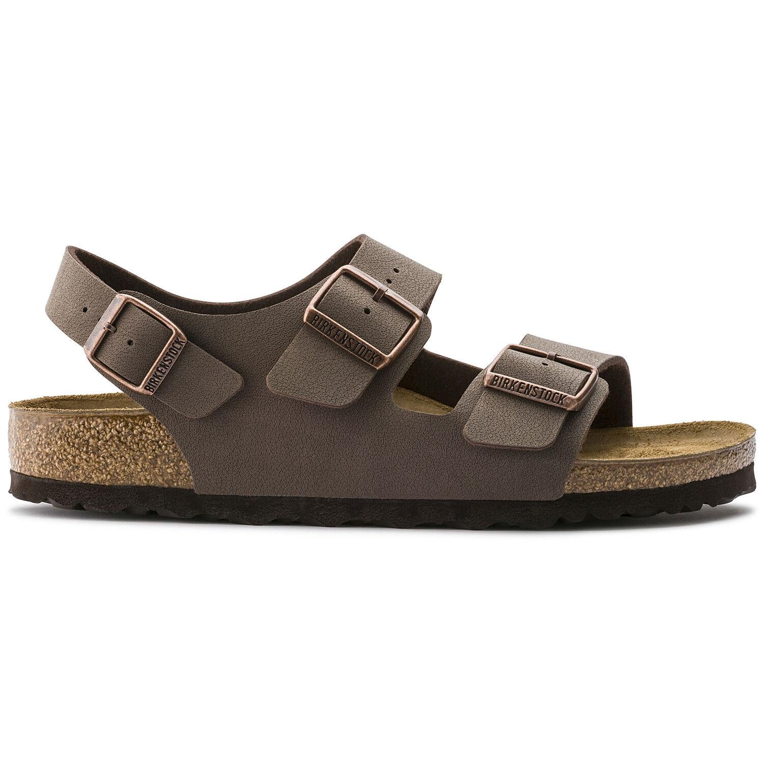 Sandalo Milano Birko Flor Mocca uomo Birkenstock 634503 