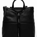 Zaino Giada pelle nera Gianni Chiarini<BR/> 