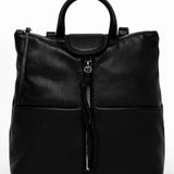 Zaino Giada pelle nera Gianni Chiarini<BR/> 