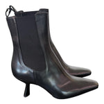 Stivaletto beatles T60 pelle nera Elisa Lanci<BR/> 