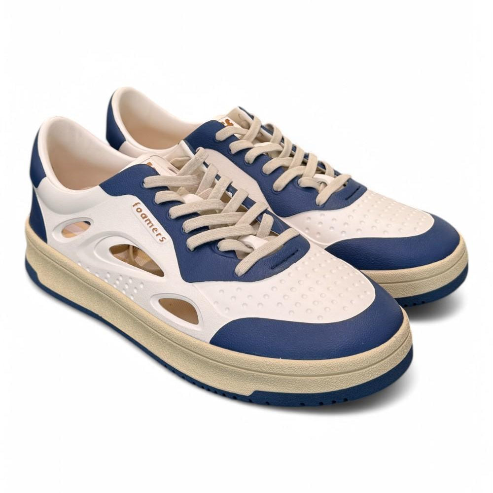 Sneaker Foamers Eva bianco blu 