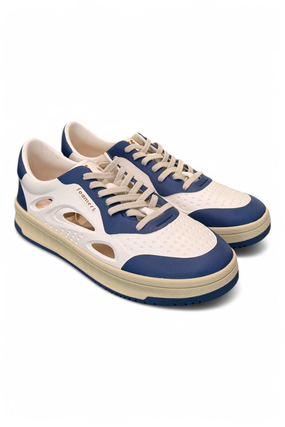 Sneaker Foamers Eva bianco blu 