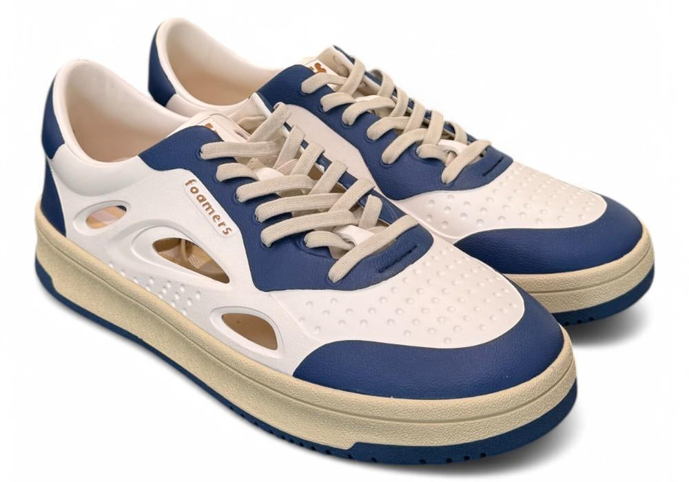 Sneaker Foamers Eva bianco blu 